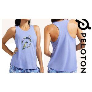 🆕 PELOTON Flow Racer Back Logo Tank SZ SMALL